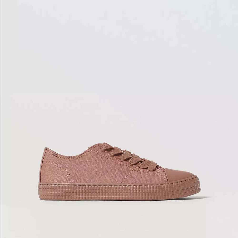 Stylish Cotton Pink ZARA Sneakers